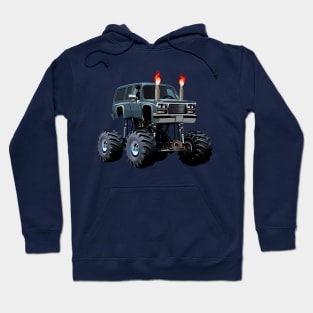 Cartoon monster truck Hoodie